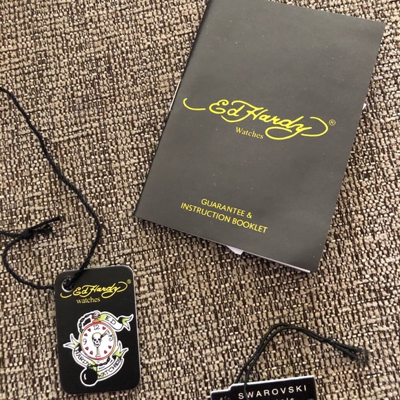 Ed Hardy Women's Watch with Swarovski Crystals - Picture 3 of 5